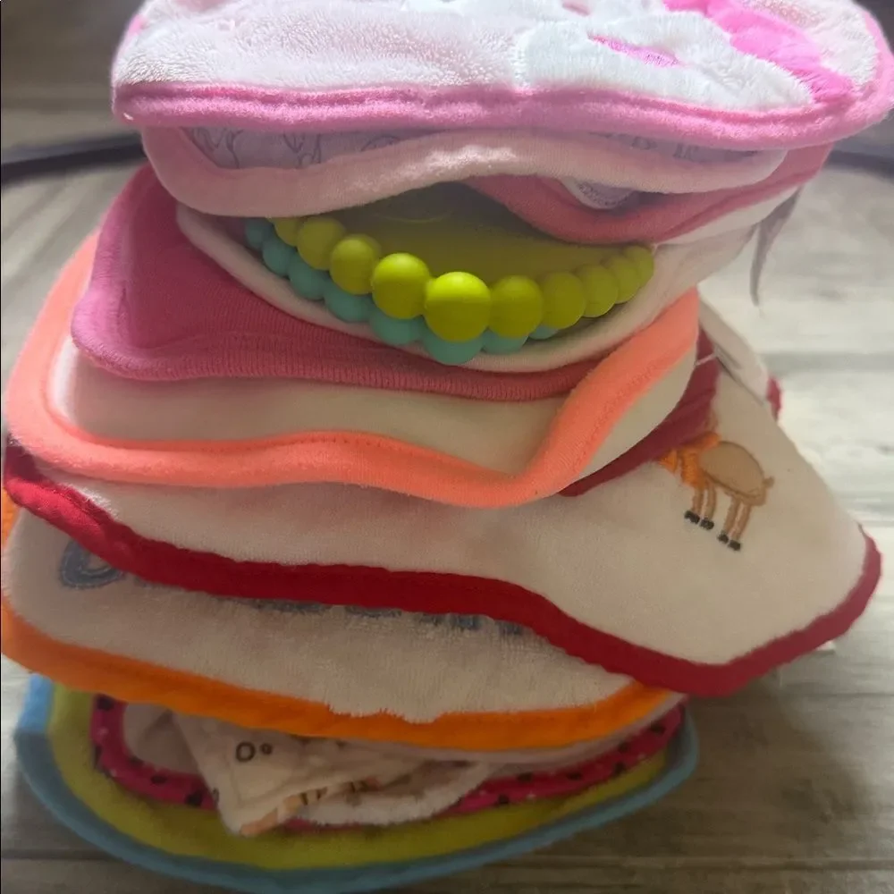 26 pre loved bibs